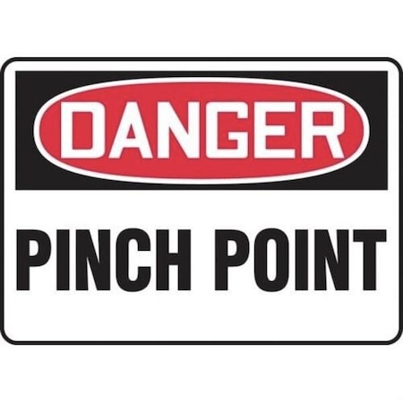 Accuform OSHA DANGER SAFETY SIGN PINCH POINT MEQM205VS MEQM205VS